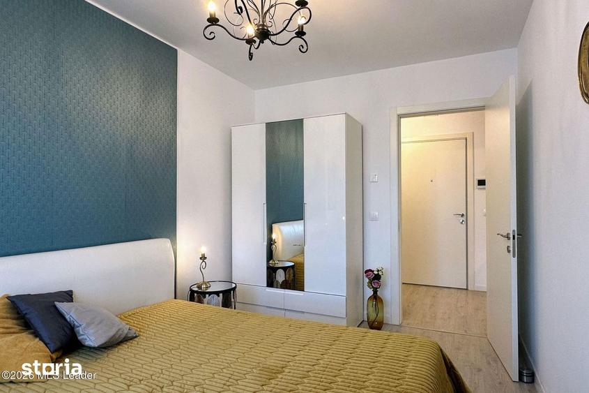 Apartament cu 2 camere, mobilat în Băneasa