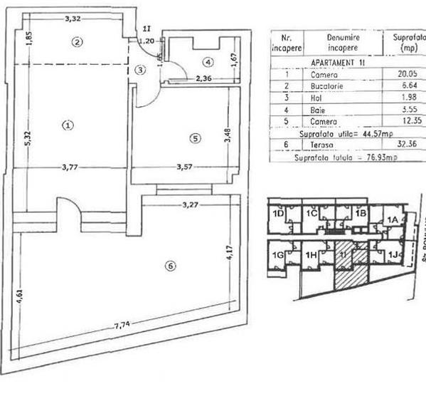 Apartament 2 camere Universitate - 1