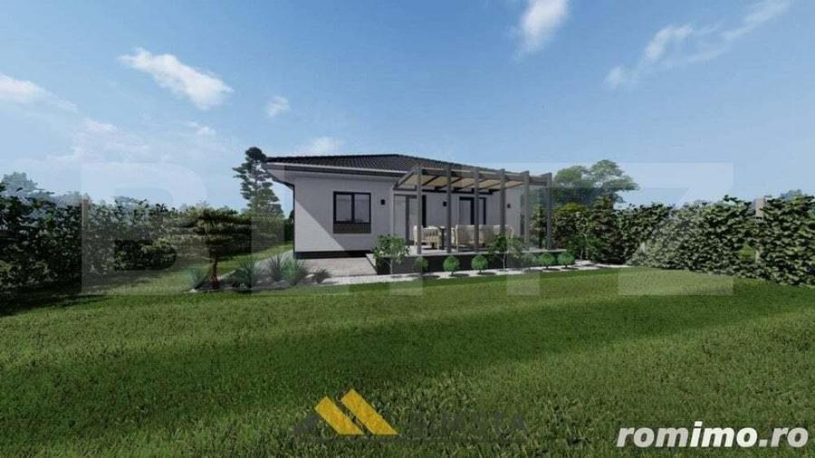 Casa cu 4 camere la ro?u,finisat sau la cheie, 107 mp, zona Santandrei - 2