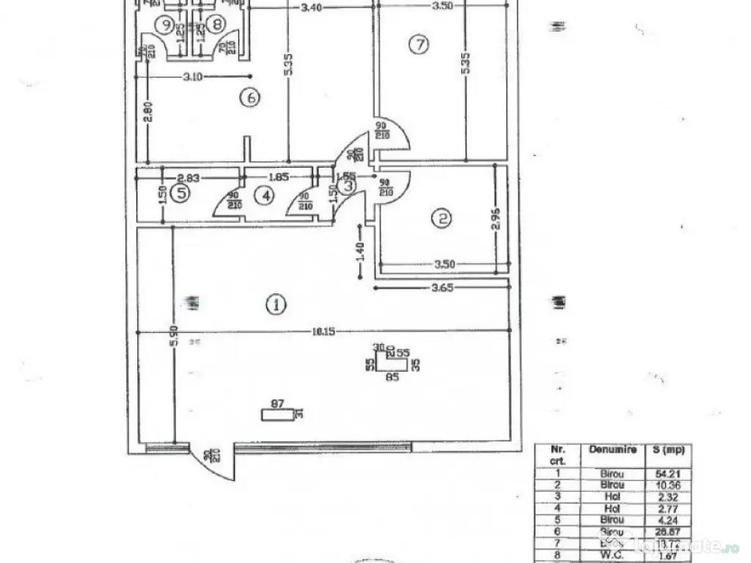 Zona Dorobanti sp 125 mp vitrina 10 ml trafic intens - 2