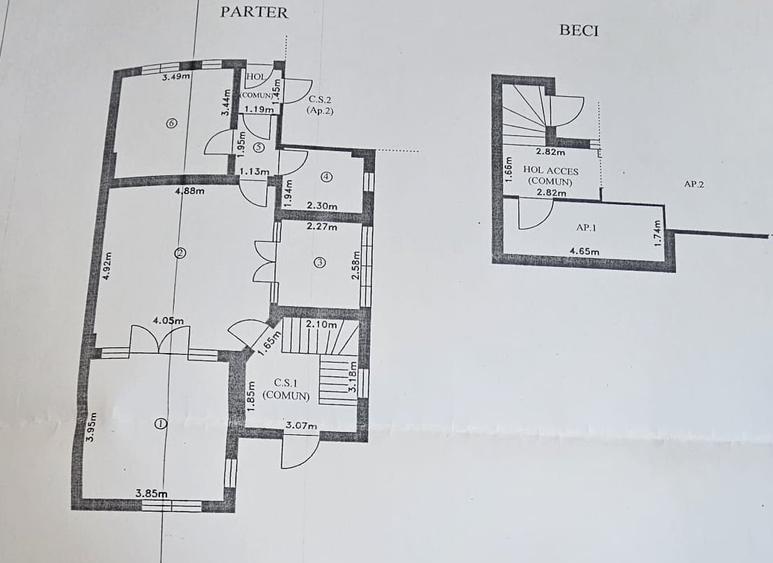 Apartament interbelic cu 4 camere – 63,17 mp utili | Central, Ploiești - 33