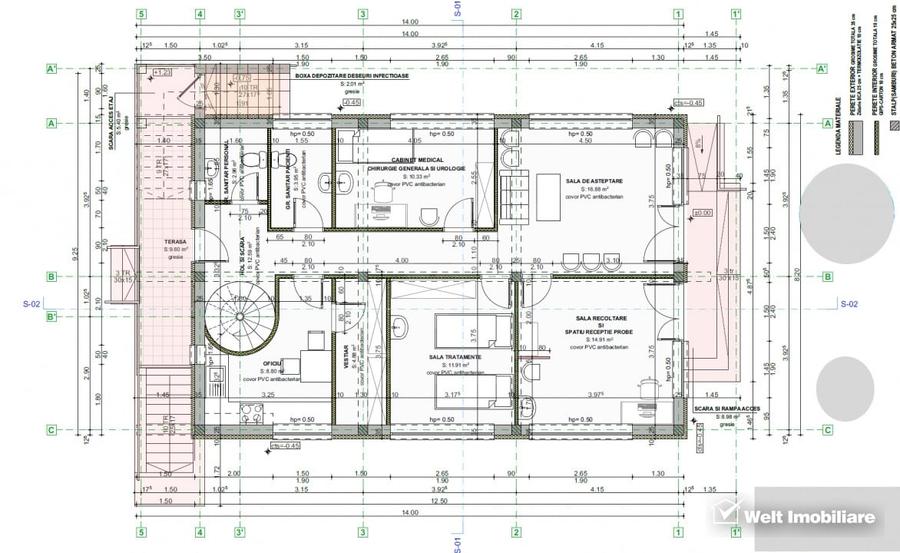 Imobil multifunctional autorizat pentru cabinete si laborator medical - Alba - 12