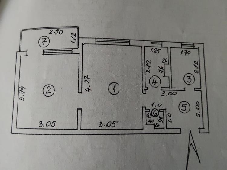 Apartment 2 camere semidecomandat micro 19 - 2