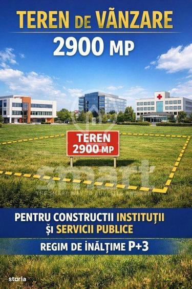 Teren premium in Zorilor pentru constructie Institutii si Servicii - 1