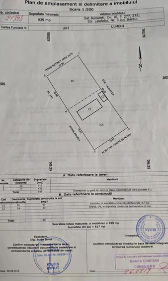 Casa cu teren loc. Baltareti (Clondiru / Buzau) - 2