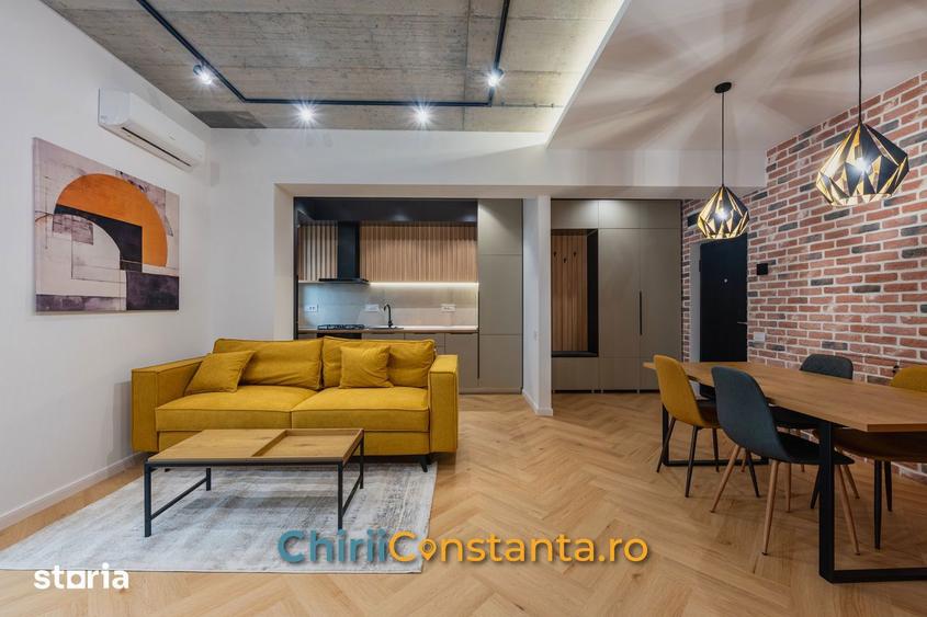 Apartament cu 2 camere, mobilat în Tomis Nord