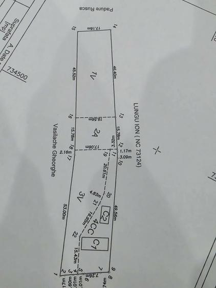 Casă cu 3 camere în Rusca