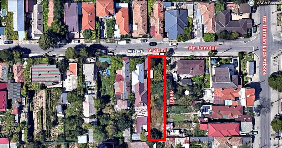 Teren Construcții intravilan de 452 mp, în Km 5