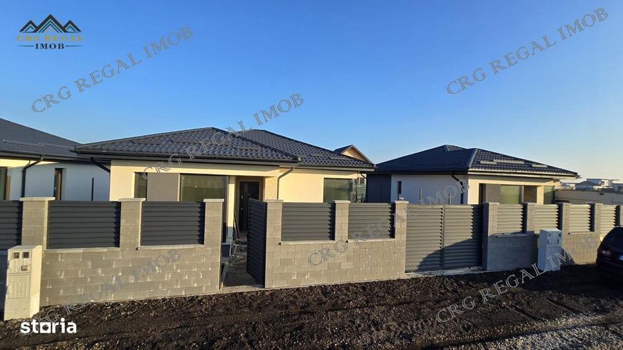 Casa noua cu 3 camere 2 bai teren 375mp curte generoasa Comuna Berceni - 2
