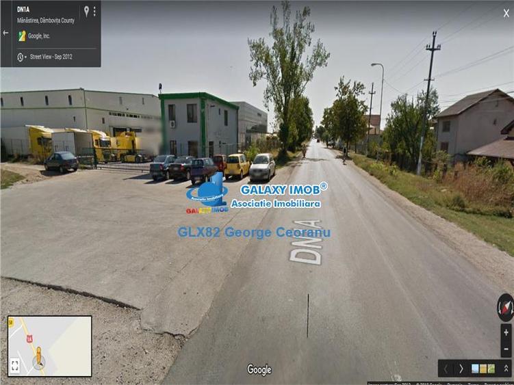 Vanzare teren  intravilan indust 38500mp zona Buftea Crevedia Kaufland - 8