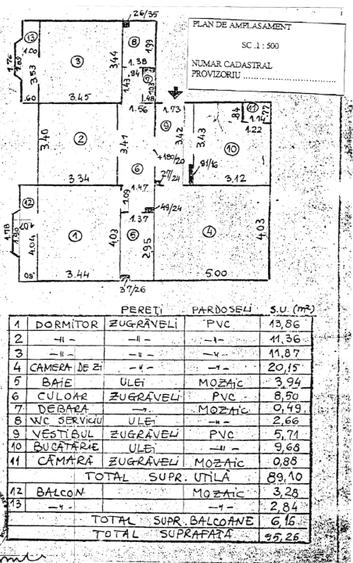 4 camere proprietar, 95mp, Mall Vitan, 1989, 2 bai, metrou Mihai Bravu - 1