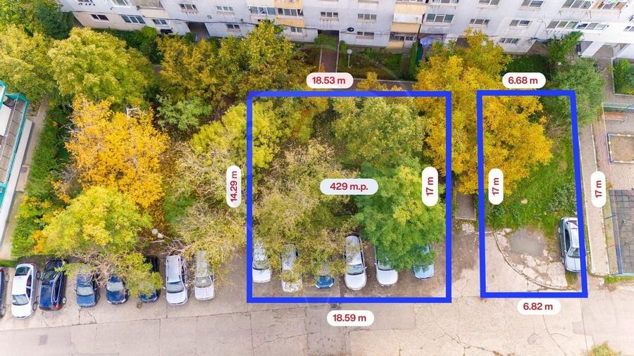 De vânzare teren 429 mp – Strada Brateș nr. 39 - zona Canta - 1