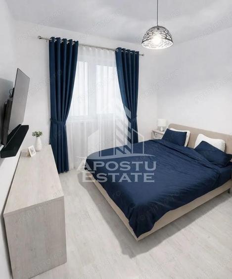 Apartament nou, mobilat, 2 camere, bucatarie inchisa, parter, Giroc - 7