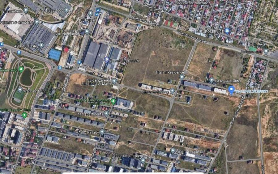 Inchiriez teren metrou Teclu - Gura Ariesului, sector 3 - 1