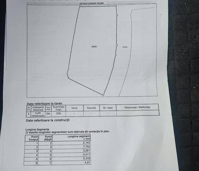 Teren intravilan 250 mp de vanzare zona Capitol Bulevardul Mamaia - 1