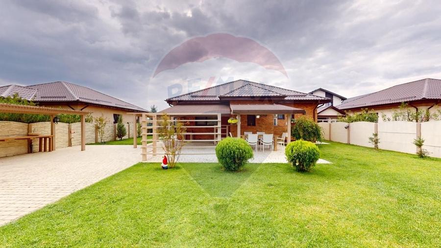 Casa individuala, mobilata, gradina, strada privata - Clinceni, Ilfov - 1