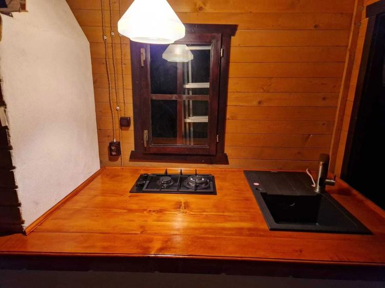 Teren cu constructii Cosmina de Sus - Foisor, baie, cabanuta si umbrar - 7