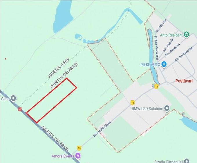 FRUMUSANI-POSTAVARI, TEREN-23.728 MP! - 2