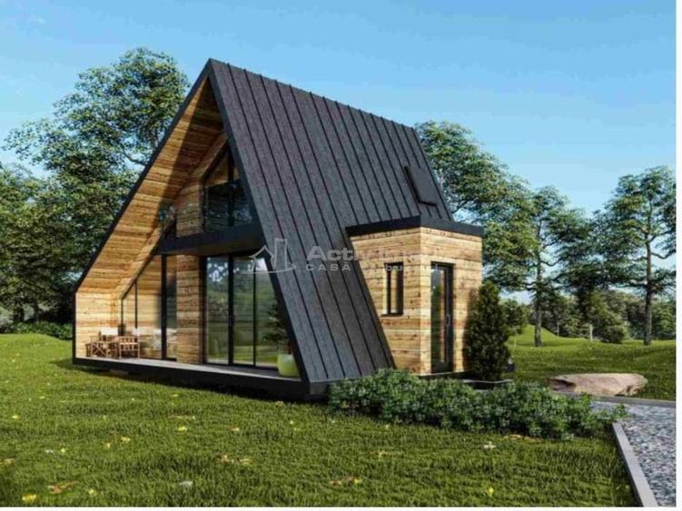 Casa pe Structura Lemn si Panouri SIP - 9