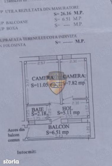 2 Camere, Tomis Nord, Ciresica, decomandat, 33 mp, balcon, etaj 4/4, i - 3