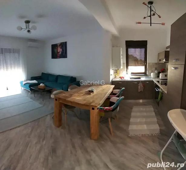 Inchiriez apartament 2 camere complet mobilat utilat
