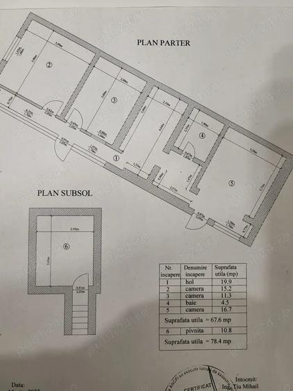 Se vinde casa renovata Tarlungeni, teren 550 m - 5