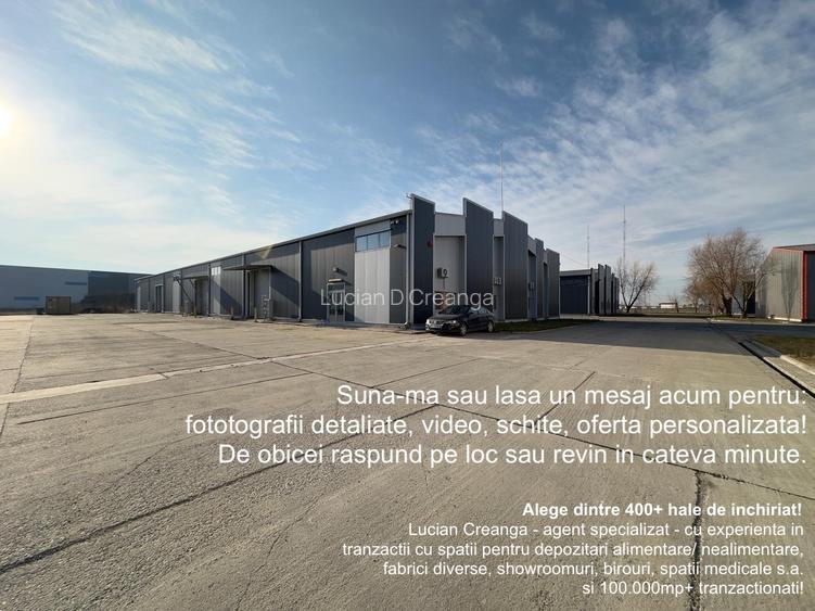 Hala cu climatizare, 1818mp, zona Metro