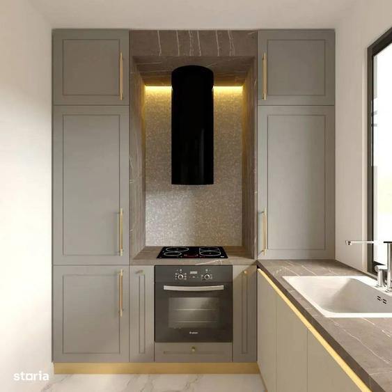 Apartament 2 camere 53 mp, eficient compartimentat, Etaj 2, - 9