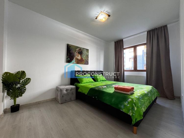Apartament cu 2 camere semidecomandat, mobilat în Torontalului