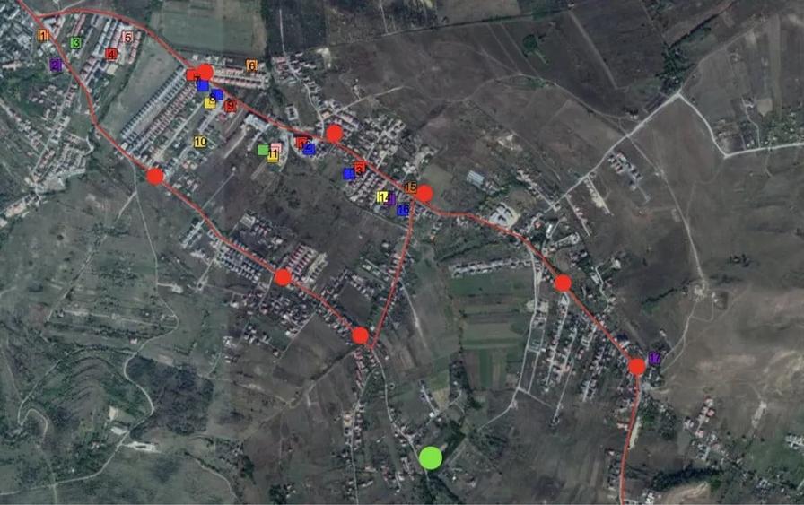 Teren de vanzare in Borhanci, 365 mp, front de 17m - 1