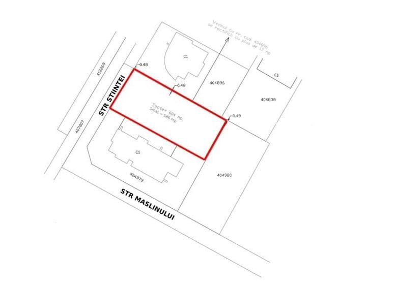 COMISION 0% Teren de CASA de vanzare in zona Dumbravita Cora - 2