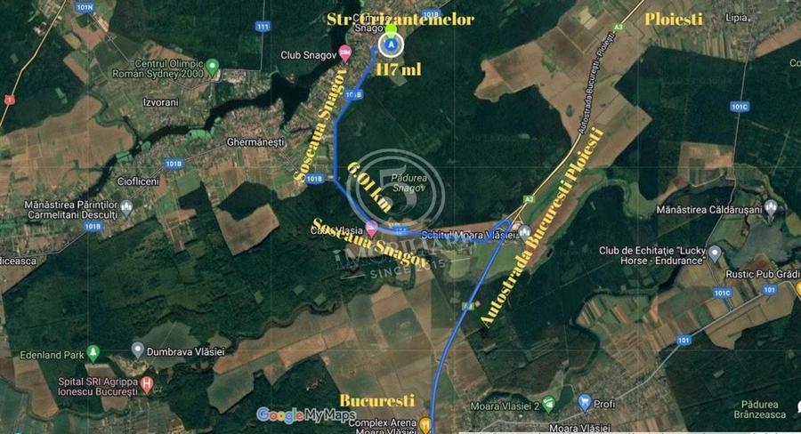 Snagov- Teren Intravilan de Vanzare - 3