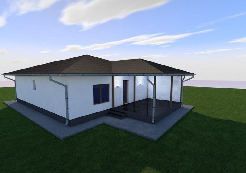 Casa 3 camere, pivnita si terasa, Lilieci - 5