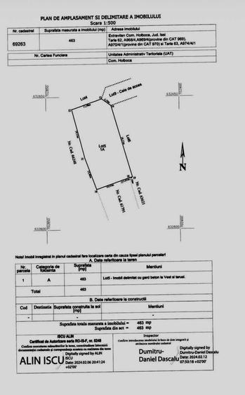 Teren intravilan Dancu - 2