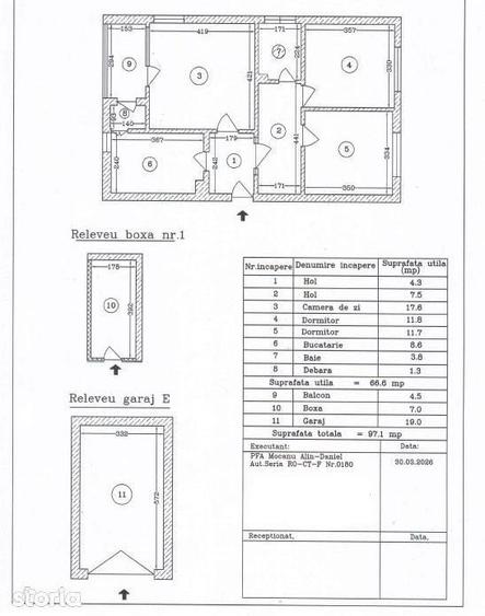 Tomis II | 3 camere decomandate | Garaj propriu | Boxă - 19