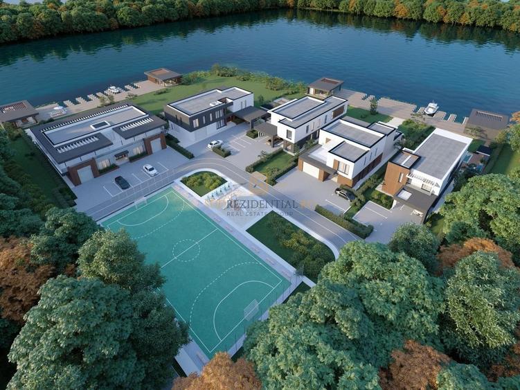 Vila exclusivista cu piscina si ponton pe malul Lacului Snagov - 8