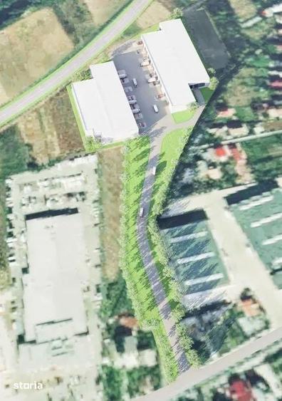 Teren industrial , Autorizat, 22.552 mp, zona Aeroport - 2