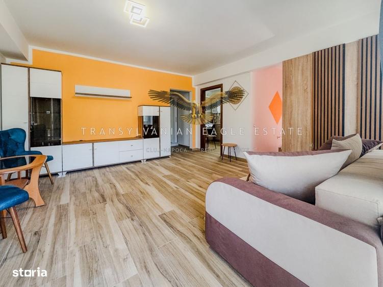 Apartament cu 2 camere semidecomandat în Borhanci