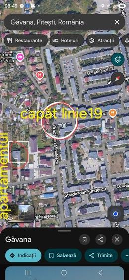 Apartament cu 2 camere decomandat în Găvana