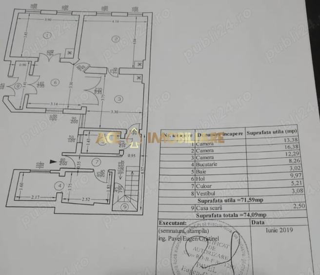 Casa Individuala | P-ta Unirii | Curte Proprie | 8 Camere | Trifazic - 5