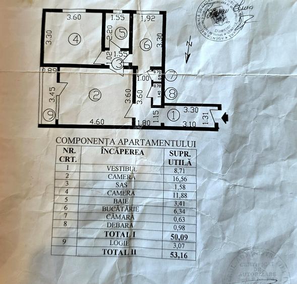 Drumul Taberei - Str. Pascani, etaj 1, bloc TD, 53 mp - 8
