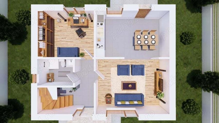 Direct dezvoltator!Comision 0! Case la cheie D+P+M Piatra Neamt. - 5