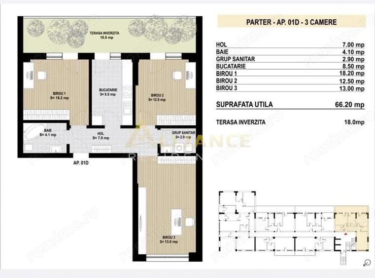 Apartament 3 camere Sector 4 Metalurgiei - 1