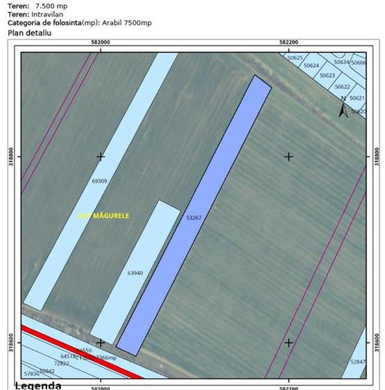 Teren industrial - 7500 mp - Magurele - 1