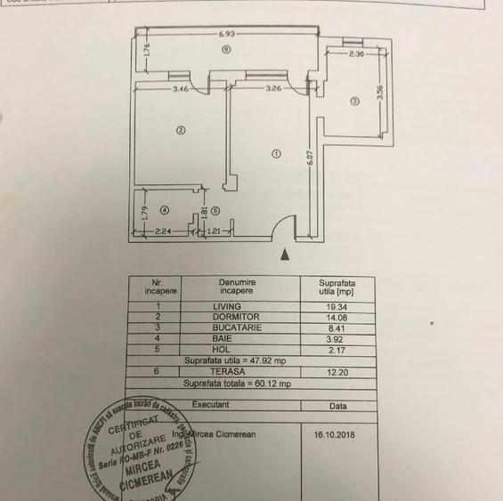 Apartament 2 camere, cu vedere la mare, 100 metri de plaja - Mamaia Nord - 10