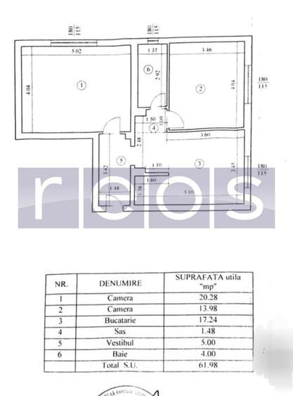 VANZARE  2 CAMERE  DECOMANDAT - PARCARE - DRISTOR - 9