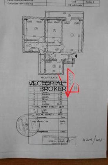 Apartament renovat, et.3/10 Doamna Ghica in planul doi - 5