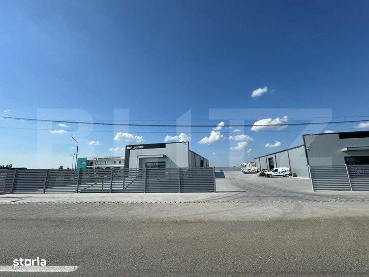 Spatiu industial, 560 mp, spatiu complet nou, zona parcul industial Ae - 4