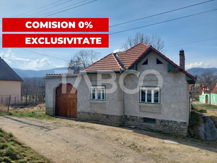 Casa individuala de vanzare cu teren de 1108 mp in Sacel Sibiu - 1