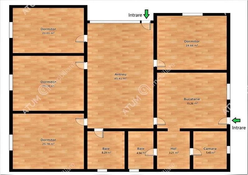 Casa cu 4 camere si 700 mp teren in Sibiu zona Orasul de Jos - 5